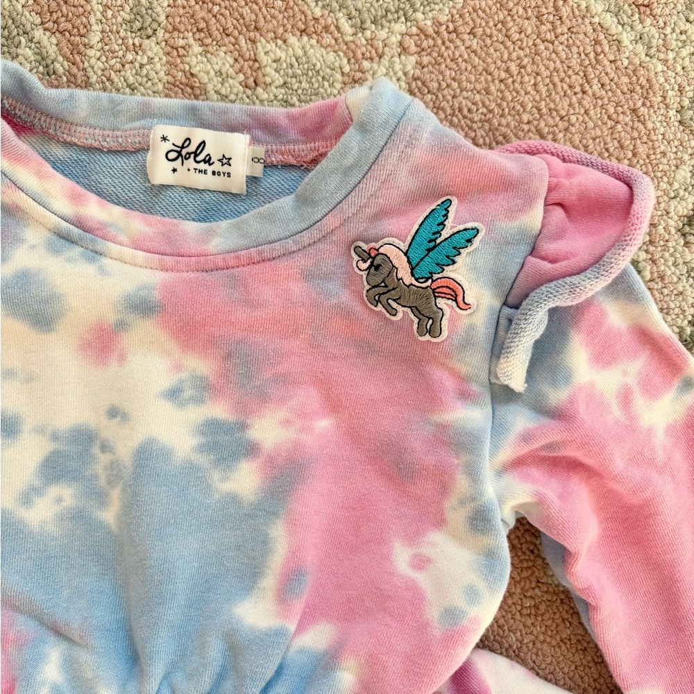 Lola + The Boys Sweatshirt Dress - Picture 3 of 6